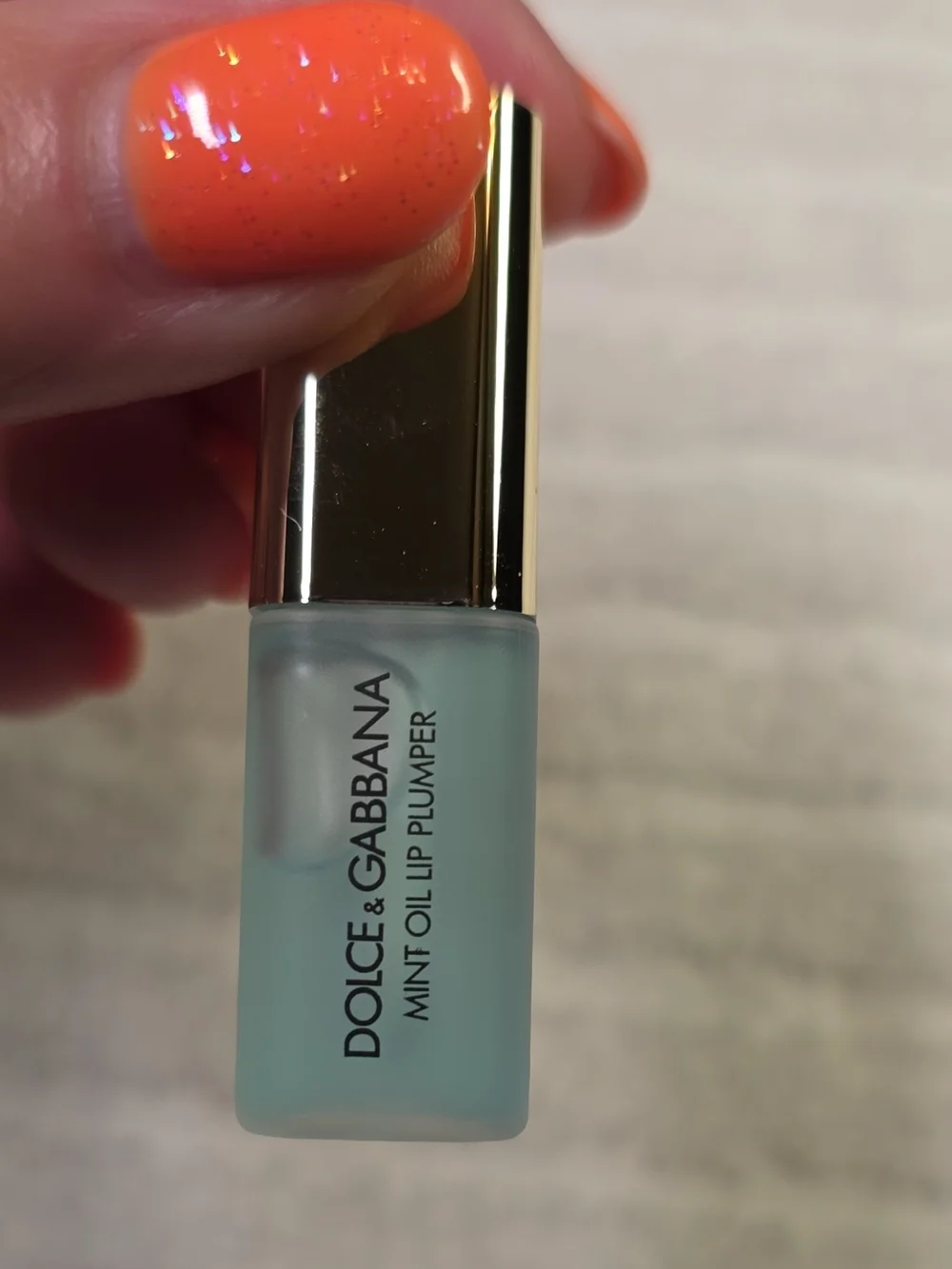 Dolce & Gabbana Mint Oil Lip Plumper — Mint Green